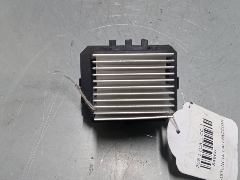 Recambio de resistencia calefaccion para peugeot 208 i (ca_, cc_) 1.2 vti 82 referencia OEM IAM T1000034ZC  