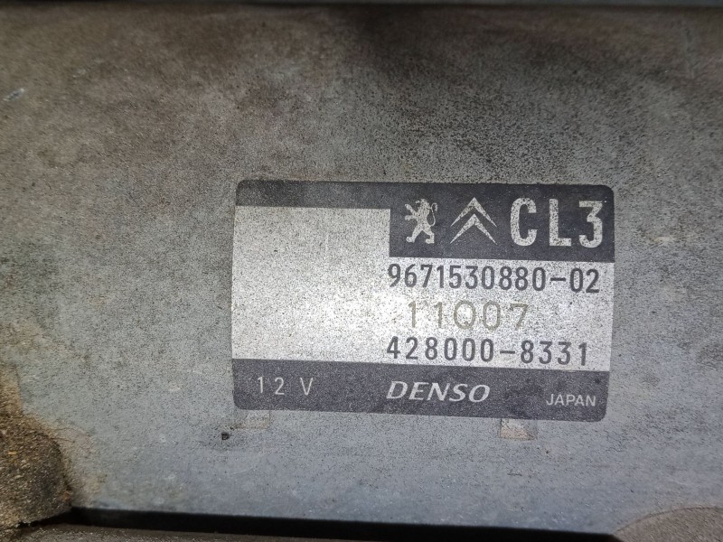 Recambio de motor arranque para peugeot 208 i (ca_, cc_) 1.2 vti 82 referencia OEM IAM 9671530880  