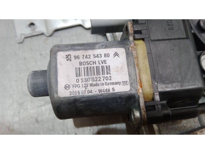 Recambio de elevalunas electrico delantero derecho para peugeot 208 i (ca_, cc_) 1.6 hdi / bluehdi 75 referencia OEM IAM 9674254