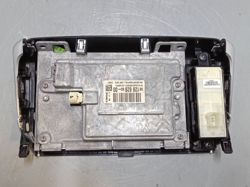 Recambio de pantalla multifuncion para peugeot 208 i (ca_, cc_) 1.6 hdi / bluehdi 75 referencia OEM IAM 9812862880  