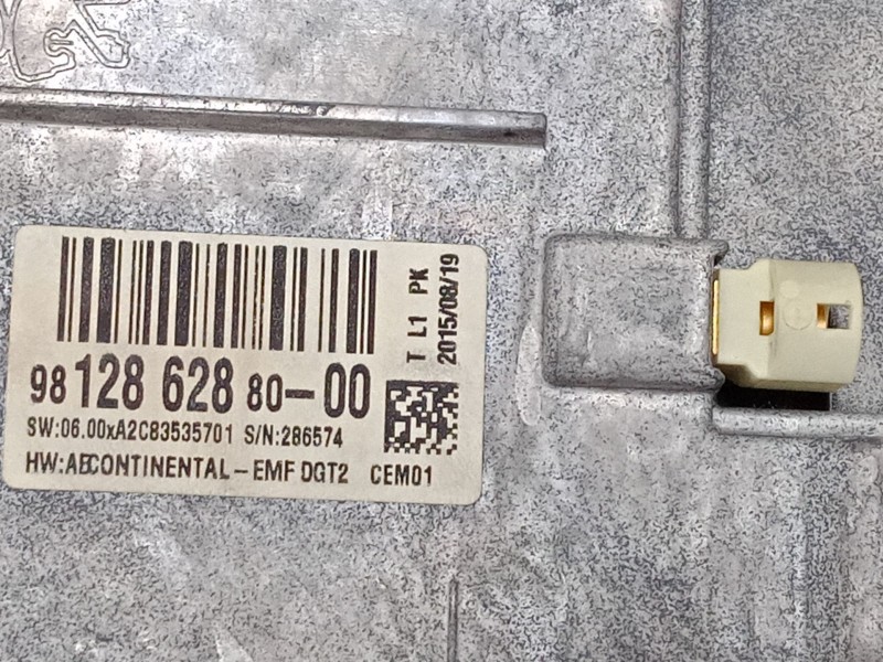 Recambio de pantalla multifuncion para peugeot 208 i (ca_, cc_) 1.6 hdi / bluehdi 75 referencia OEM IAM 9812862880  