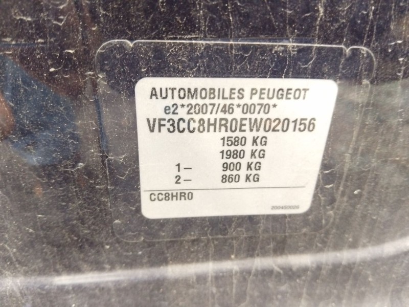 peugeot 208 i (ca_, cc_) del año 2014