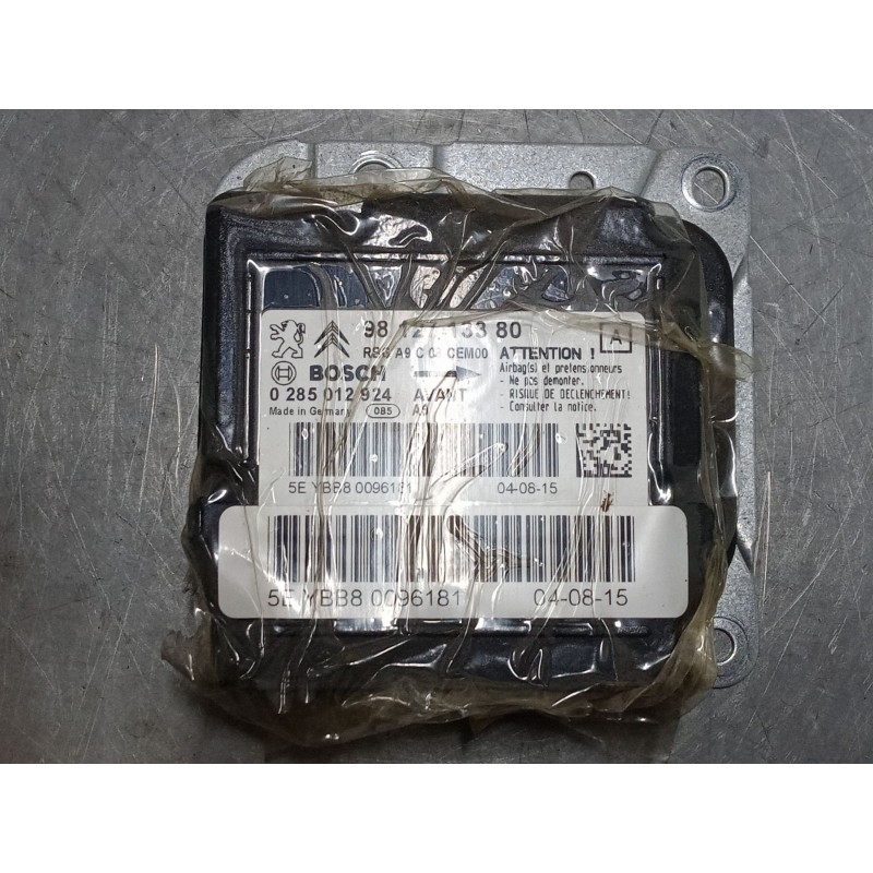 Recambio de centralita airbag para peugeot 208 i (ca_, cc_) 1.6 hdi / bluehdi 75 referencia OEM IAM 9812713380 0285012924 
