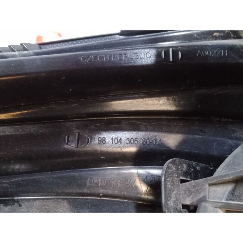 Recambio de piloto trasero derecho para peugeot 208 i (ca_, cc_) 1.6 hdi / bluehdi 75 referencia OEM IAM 98104305800  