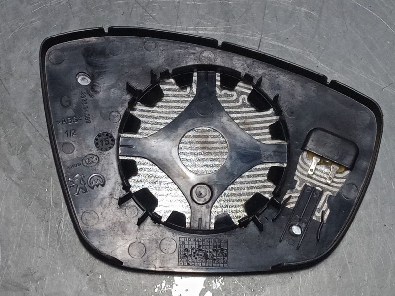 Recambio de cristal retrovisor izquierdo para peugeot 208 i (ca_, cc_) 1.6 hdi / bluehdi 75 referencia OEM IAM   