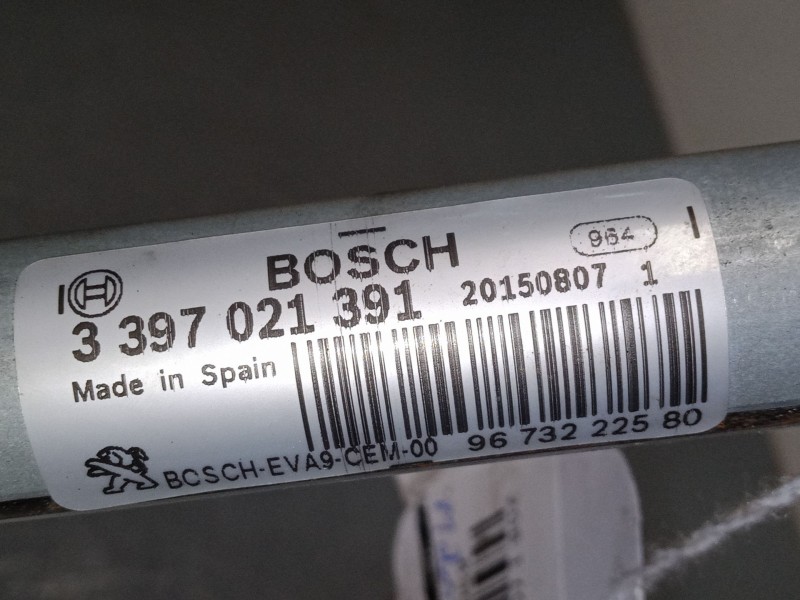 Recambio de motor limpia delantero para peugeot 208 i (ca_, cc_) 1.6 hdi / bluehdi 75 referencia OEM IAM 9673222580 3397021391 