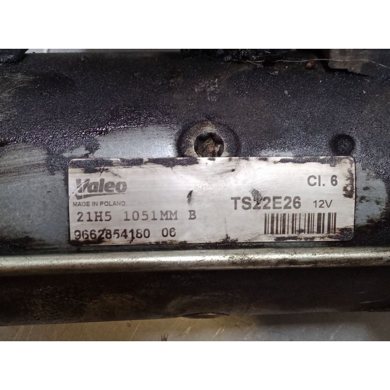 Recambio de motor arranque para peugeot 208 i (ca_, cc_) 1.6 hdi / bluehdi 75 referencia OEM IAM 9662854180  