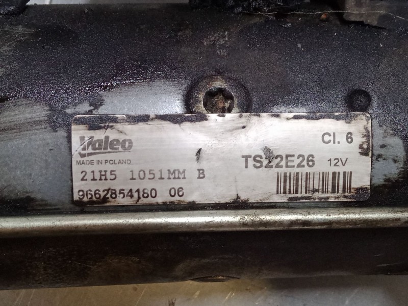 Recambio de motor arranque para peugeot 208 i (ca_, cc_) 1.6 hdi / bluehdi 75 referencia OEM IAM 9662854180  