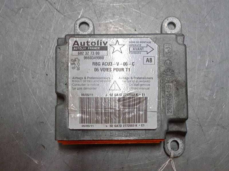 CENTRALITA AIRBAG 602327300 9660349980