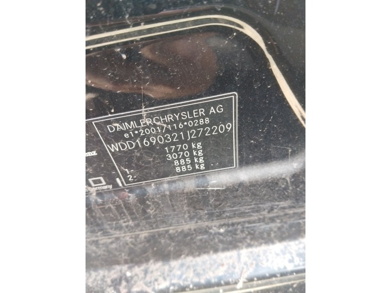 mercedes-benz clase a (w169) del año 2006