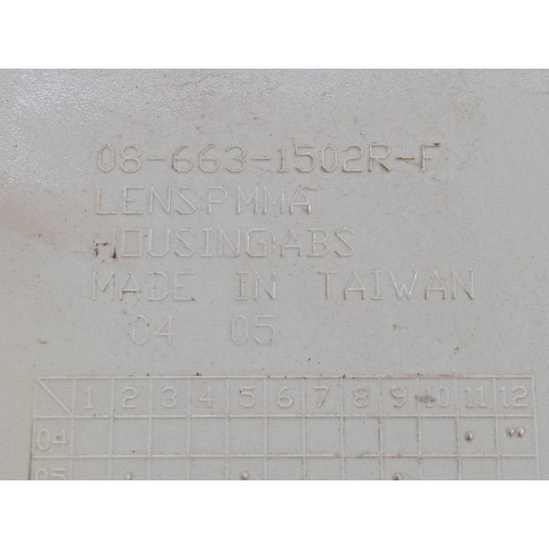 Recambio de intermitente delantero derecho para iveco daily ii caja/chasis 35-12 k (15130311, 15130411, 15131111, 15131204,... r