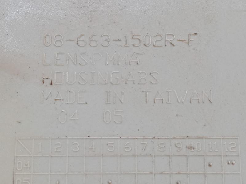 Recambio de intermitente delantero derecho para iveco daily ii caja/chasis 35-12 k (15130311, 15130411, 15131111, 15131204,... r