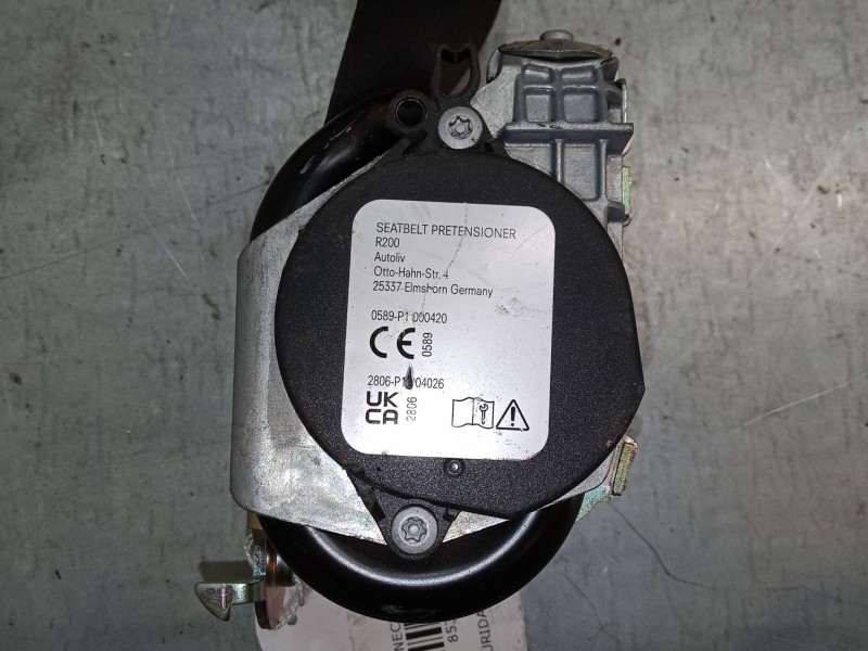 Recambio de cinturon seguridad delantero izquierdo para ford transit connect (p65_, p70_, p80_) 1.8 tdci referencia OEM IAM   