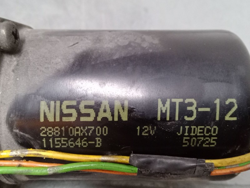 Recambio de motor limpia delantero para nissan micra iii (k12) 160 sr referencia OEM IAM 28810AX700  