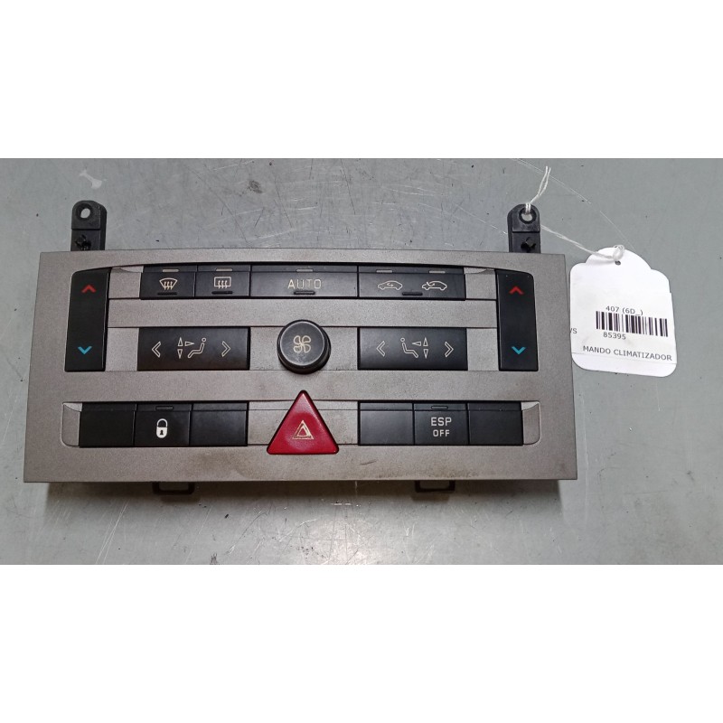 Recambio de mando climatizador para peugeot 407 (6d_) 2.0 16v (6drfjc, 6drfje, 6drfjf) referencia OEM IAM 96573322  