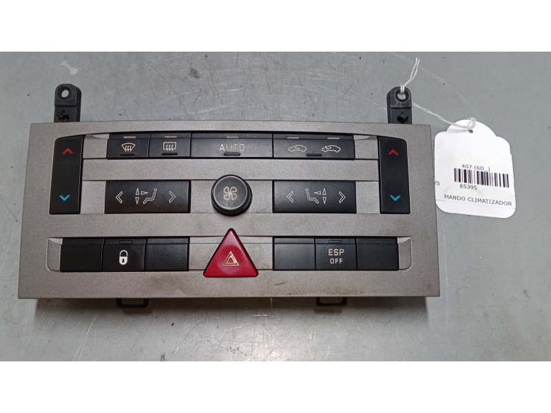 Recambio de mando climatizador para peugeot 407 (6d_) 2.0 16v (6drfjc, 6drfje, 6drfjf) referencia OEM IAM 96573322  