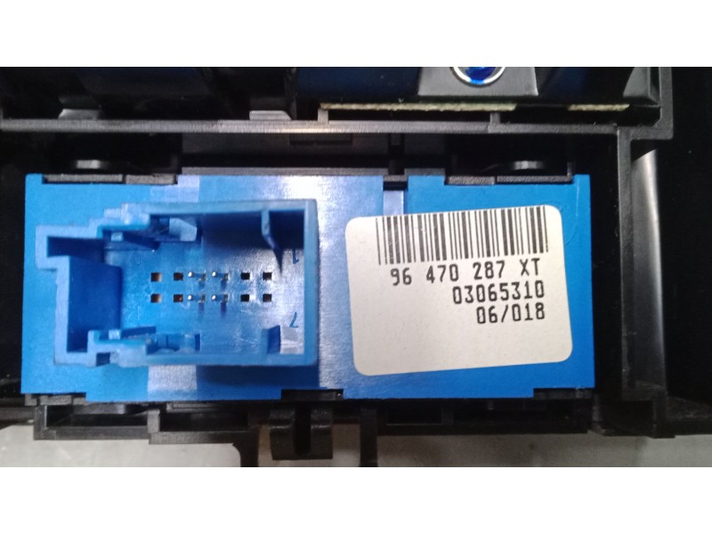 Recambio de mando climatizador para peugeot 407 (6d_) 2.0 16v (6drfjc, 6drfje, 6drfjf) referencia OEM IAM 96573322  