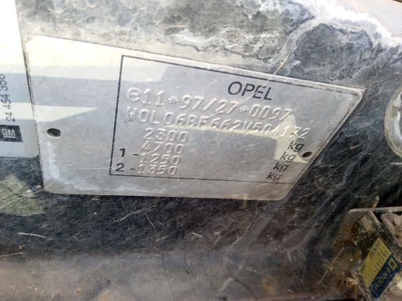 opel frontera b (u99) del año 2002