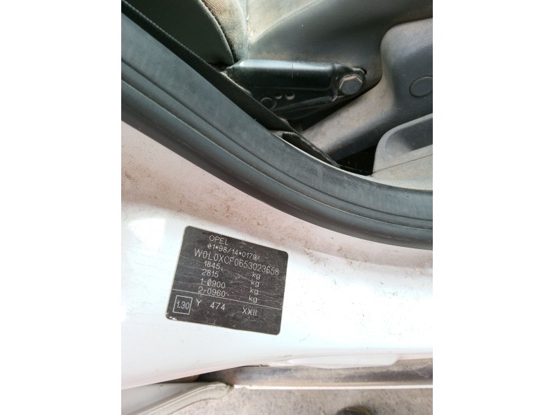 opel combo tour del año 2005