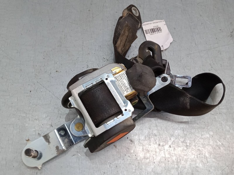 Recambio de cinturon seguridad delantero izquierdo para opel agila a (h00) 1.2 16v (f68) referencia OEM IAM   