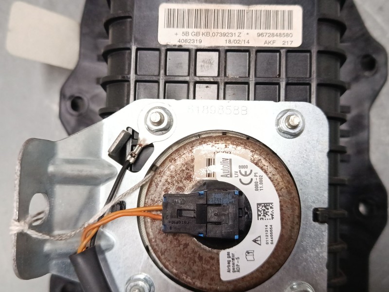 Recambio de airbag salpicadero para peugeot 208 i (ca_, cc_) 1.4 hdi referencia OEM IAM 9672848580  