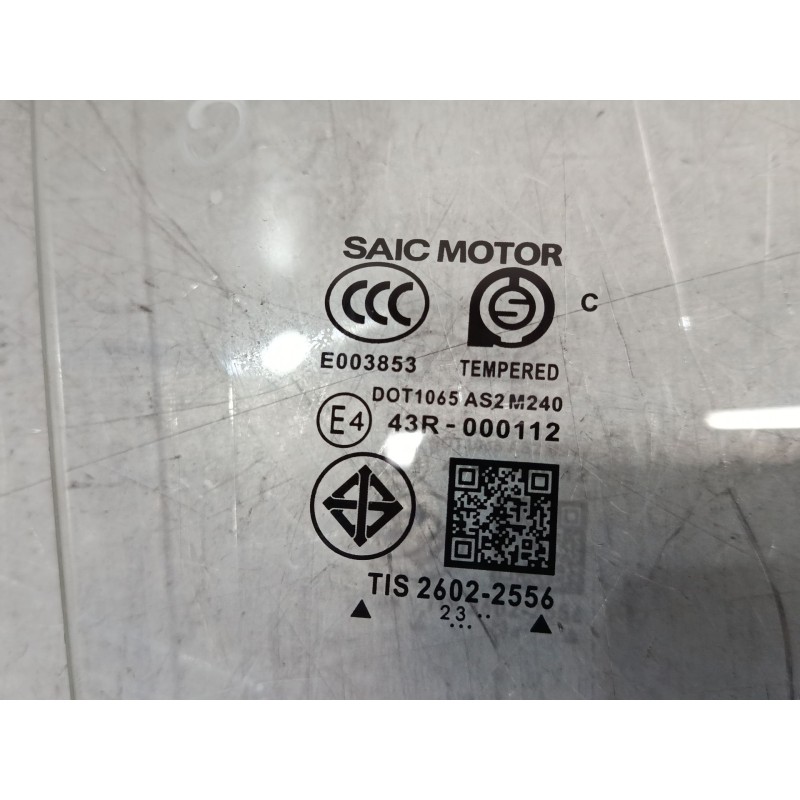 Recambio de luna puerta delantera derecha para mg zs suv (azs1) 1.0 t-gdi referencia OEM IAM   