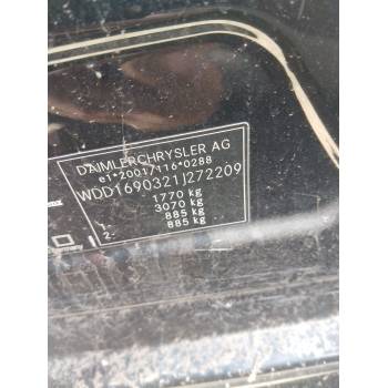 MERCEDES-BENZ CLASE A (W169)