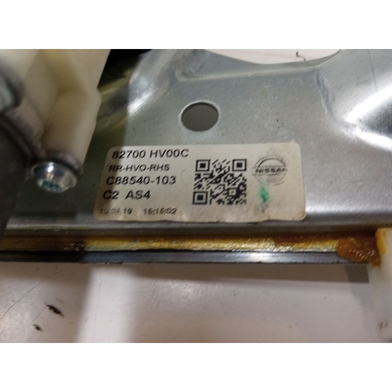 Recambio de elevalunas electrico trasero derecho para nissan qashqai ii (j11, j11_) 1.3 dig-t referencia OEM IAM 82700HV00C  