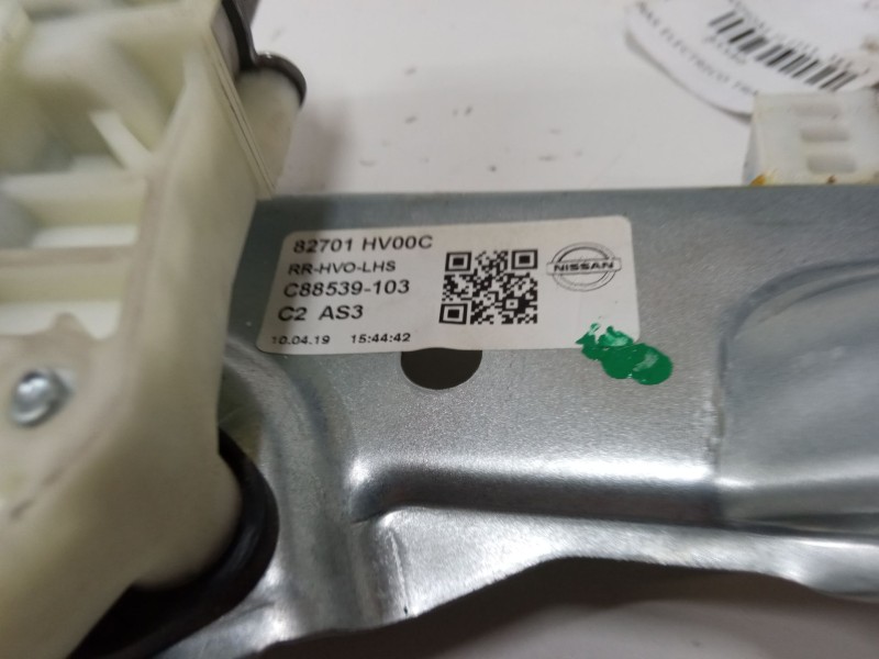 Recambio de elevalunas electrico trasero izquierdo para nissan qashqai ii (j11, j11_) 1.3 dig-t referencia OEM IAM 82701HV00C  
