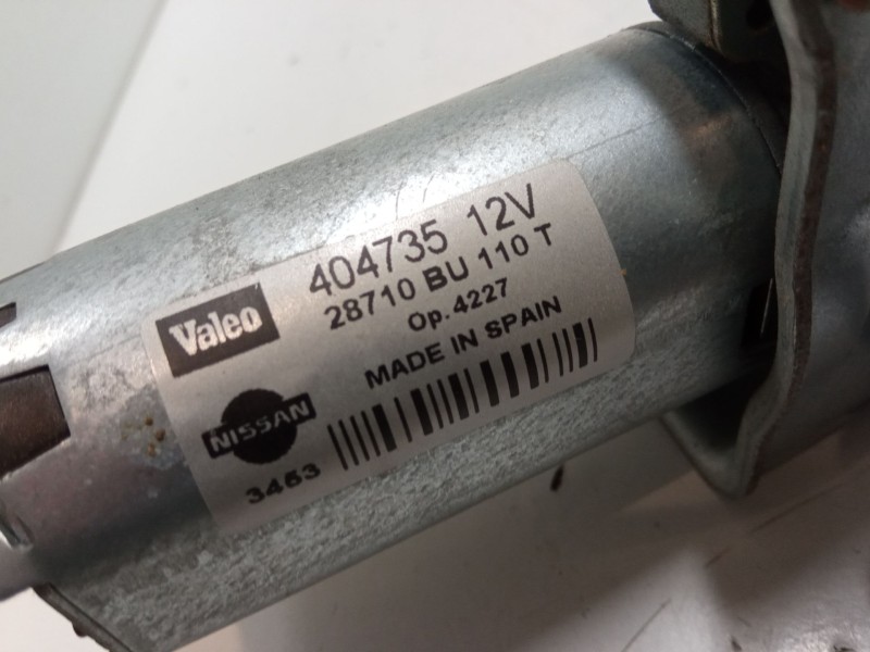 Recambio de motor limpia trasero para nissan almera tino (v10) 1.8 referencia OEM IAM 404735 28710 