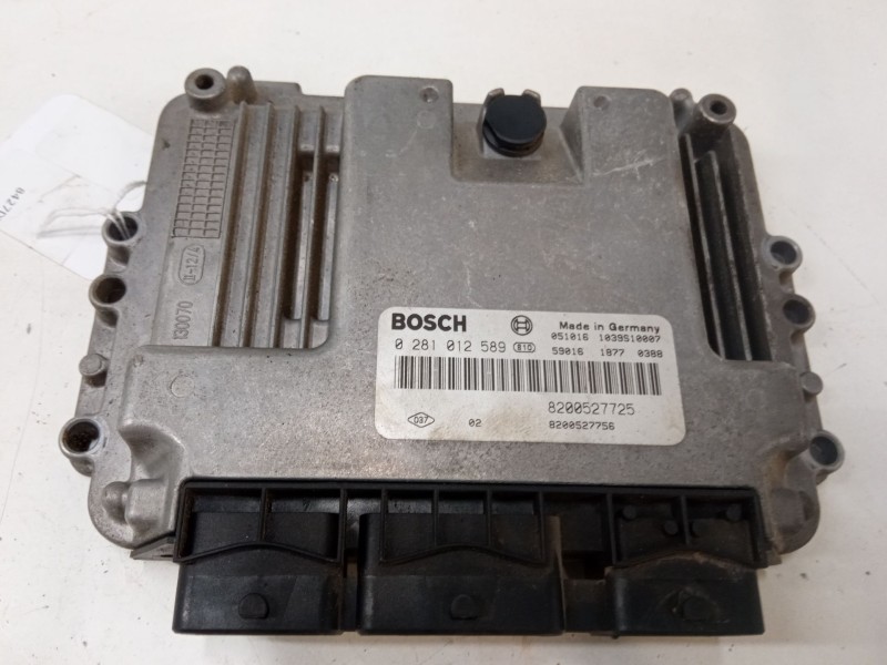 Recambio de centralita motor uce para renault grand scénic ii (jm0/1_) 1.9 dci (jm14) referencia OEM IAM 8200527725 0281012589 