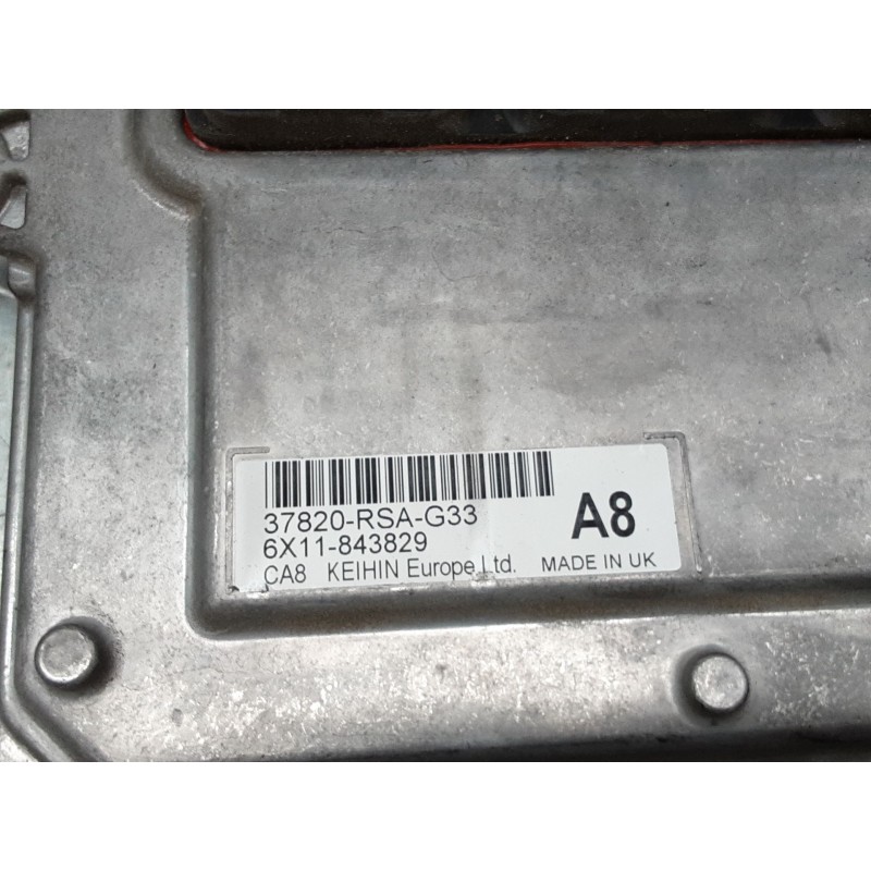 Recambio de centralita motor uce para honda civic viii hatchback (fn, fk) 1.8 (fn1, fk2) referencia OEM IAM 37820RSAG33  