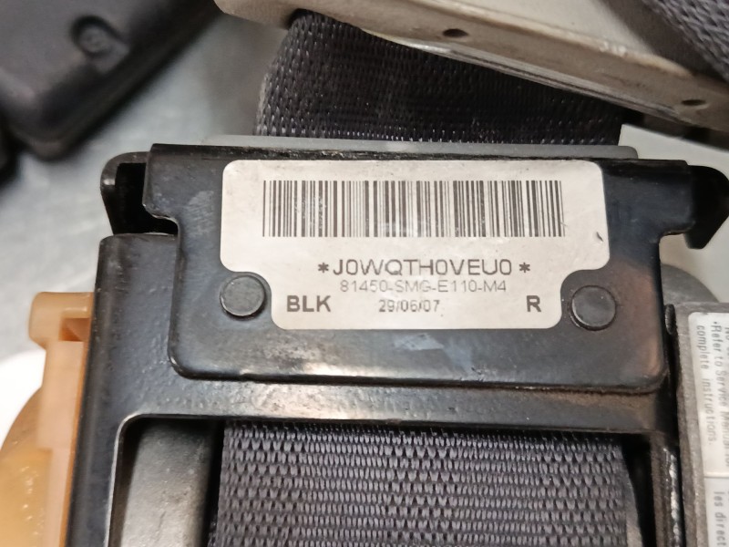 Recambio de cinturon seguridad delantero derecho para honda civic viii hatchback (fn, fk) 1.8 (fn1, fk2) referencia OEM IAM 8145