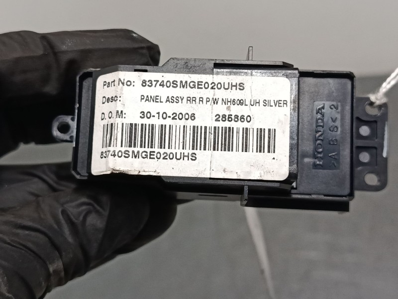 Recambio de mando elevalunas trasero derecho para honda civic viii hatchback (fn, fk) 1.8 (fn1, fk2) referencia OEM IAM 83740SMG