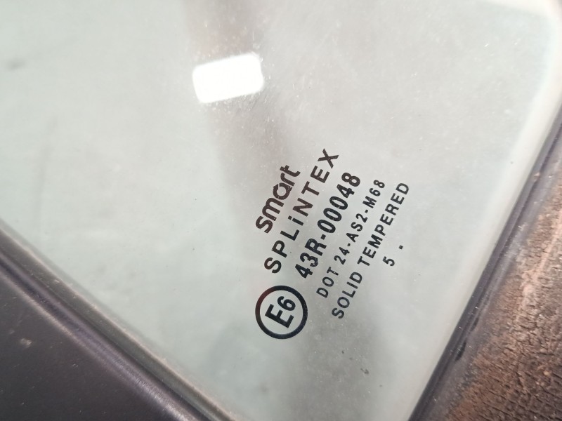 Recambio de luna trasera izquierda para smart fortwo coupé (450) 0.7 (450.352, 450.332) referencia OEM IAM   