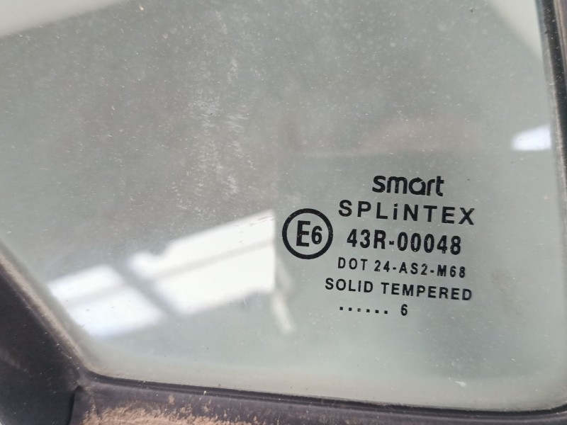 Recambio de luna trasera derecha para smart fortwo coupé (450) 0.7 (450.352, 450.332) referencia OEM IAM   