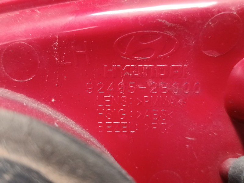 Recambio de piloto trasero porton izquierdo para hyundai santa fé ii (cm) 2.2 crdi referencia OEM IAM 924052B000  