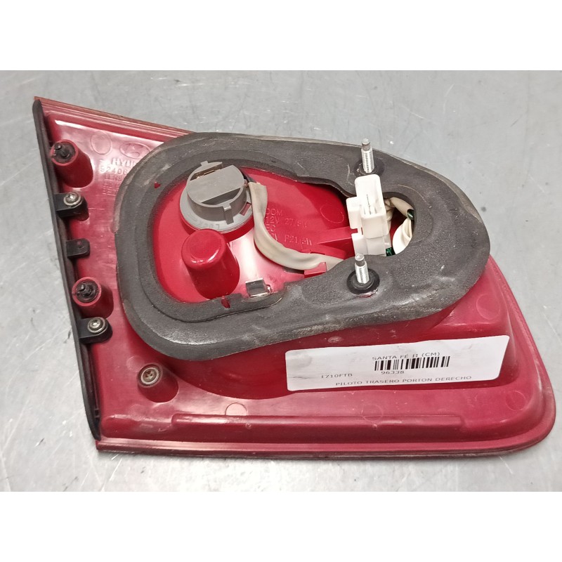 Recambio de piloto trasero porton derecho para hyundai santa fé ii (cm) 2.2 crdi referencia OEM IAM 9240623000  