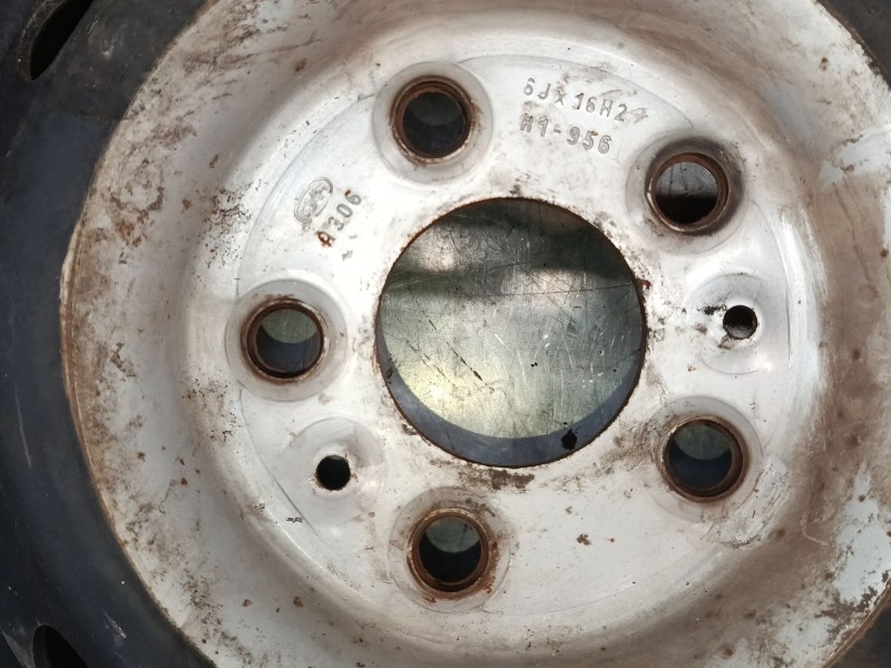 Recambio de llanta chapa 16´´ para citroën jumper i furgoneta (230l) 2.5 d referencia OEM IAM 5J X16H2 R1 956  