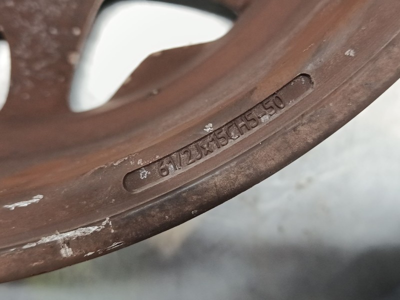 Recambio de llanta alumino 15´´ para renault espace iii (je0_) 3.0 v6 24v (je0g, je0r) referencia OEM IAM 65JX15 ET 50  