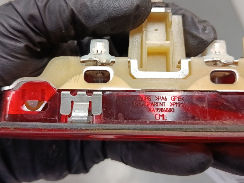 Recambio de luz central de freno para peugeot 207/207+ (wa_, wc_) 1.6 hdi referencia OEM IAM 9649986880  