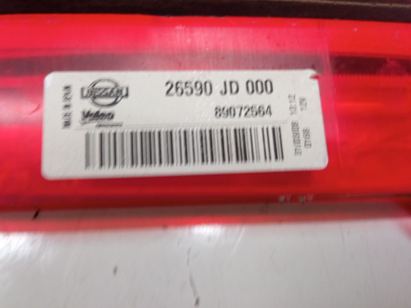 Recambio de luz central de freno para nissan qashqai i (j10, nj10) 2.0 referencia OEM IAM 26590JD000  