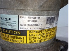 Recambio de compresor a/a para renault megane ii (bm0/1_, cm0/1_) 1.6 16v (bm0c, cm0c) referencia OEM IAM 8200050141 01139026 09 2