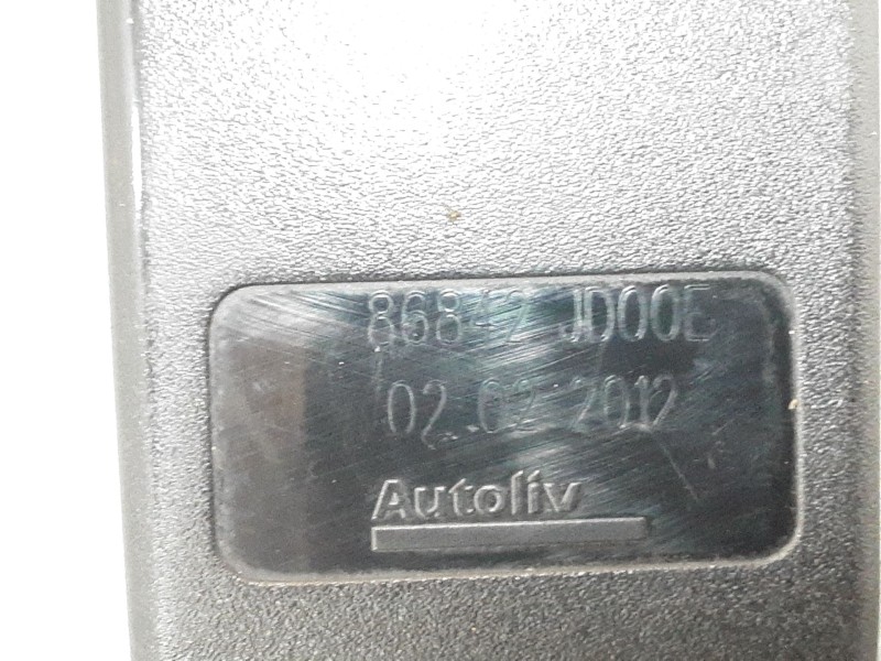 Recambio de anclaje cinturon delantero izquierdo para nissan qashqai i (j10, nj10) 1.6 referencia OEM IAM   