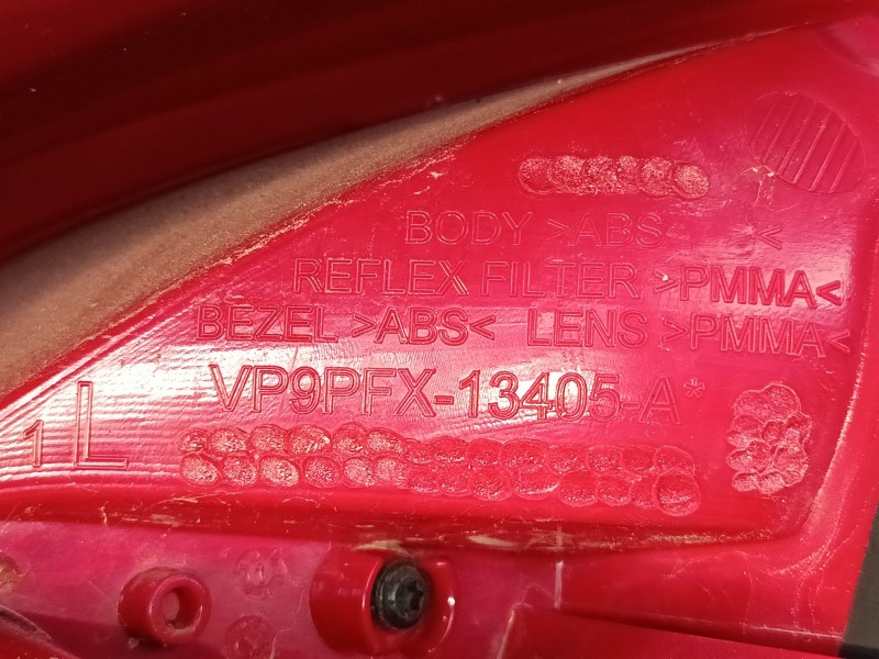 Recambio de piloto trasero izquierdo para peugeot 207/207+ (wa_, wc_) 1.6 hdi referencia OEM IAM VP9PFX13405A  