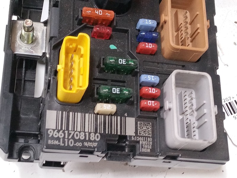 Recambio de bsm para peugeot 207/207+ (wa_, wc_) 1.4 16v referencia OEM IAM 9661708180  