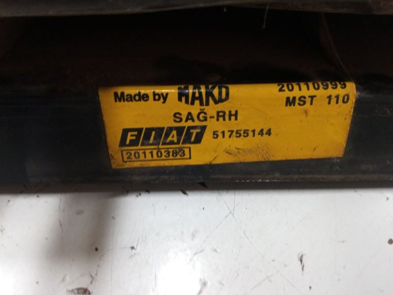 Recambio de piloto trasero derecho para fiat doblo monospace (119_, 223_) 1.3 jtd referencia OEM IAM 51755144  