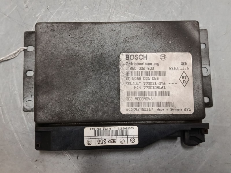 Recambio de centralita cambio automatico para renault espace iii (je0_) 3.0 v6 24v (je0g, je0r) referencia OEM IAM 7700114098 02