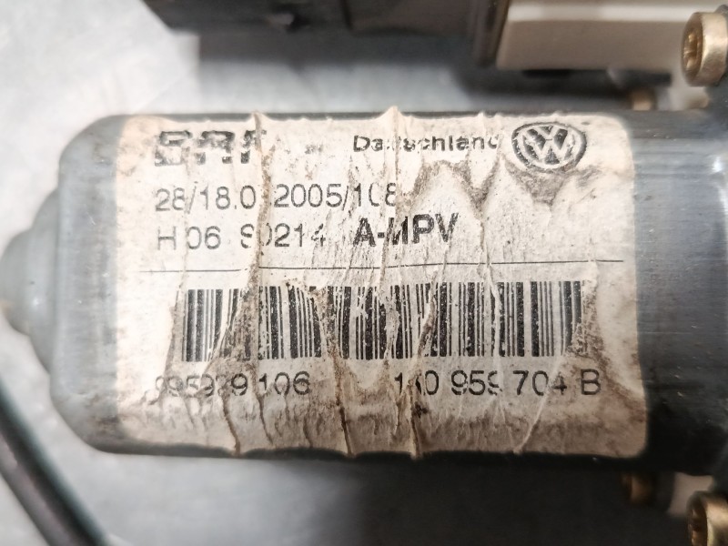 Recambio de elevalunas electrico trasero derecho para volkswagen touran (1t1, 1t2) 1.9 tdi referencia OEM IAM   