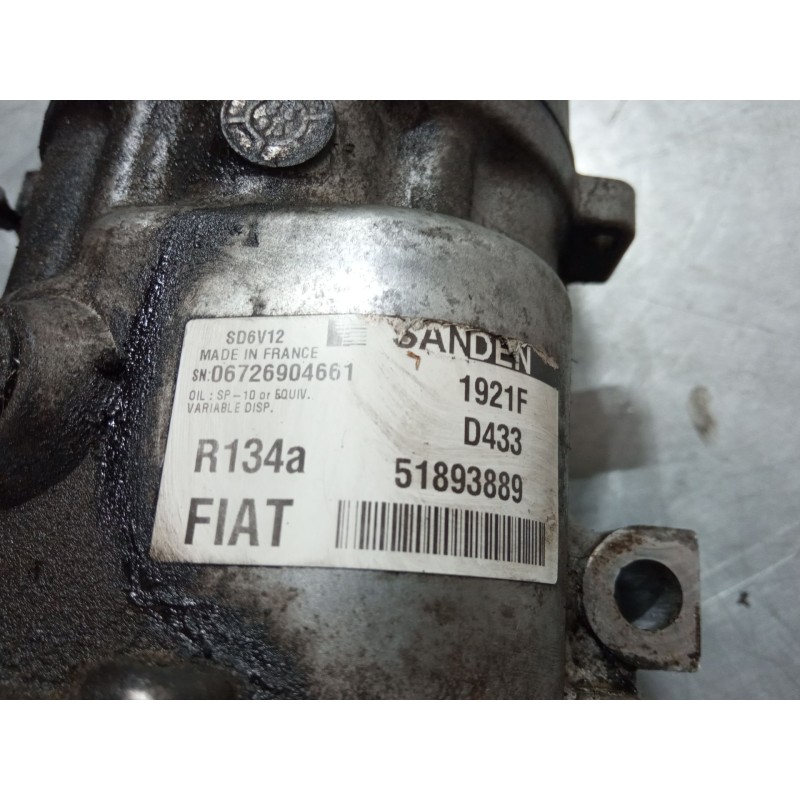 Recambio de compresor a/a para fiat doblo furgoneta/monovolumen (223_) 1.3 jtd 16v multijet referencia OEM IAM 51893889  